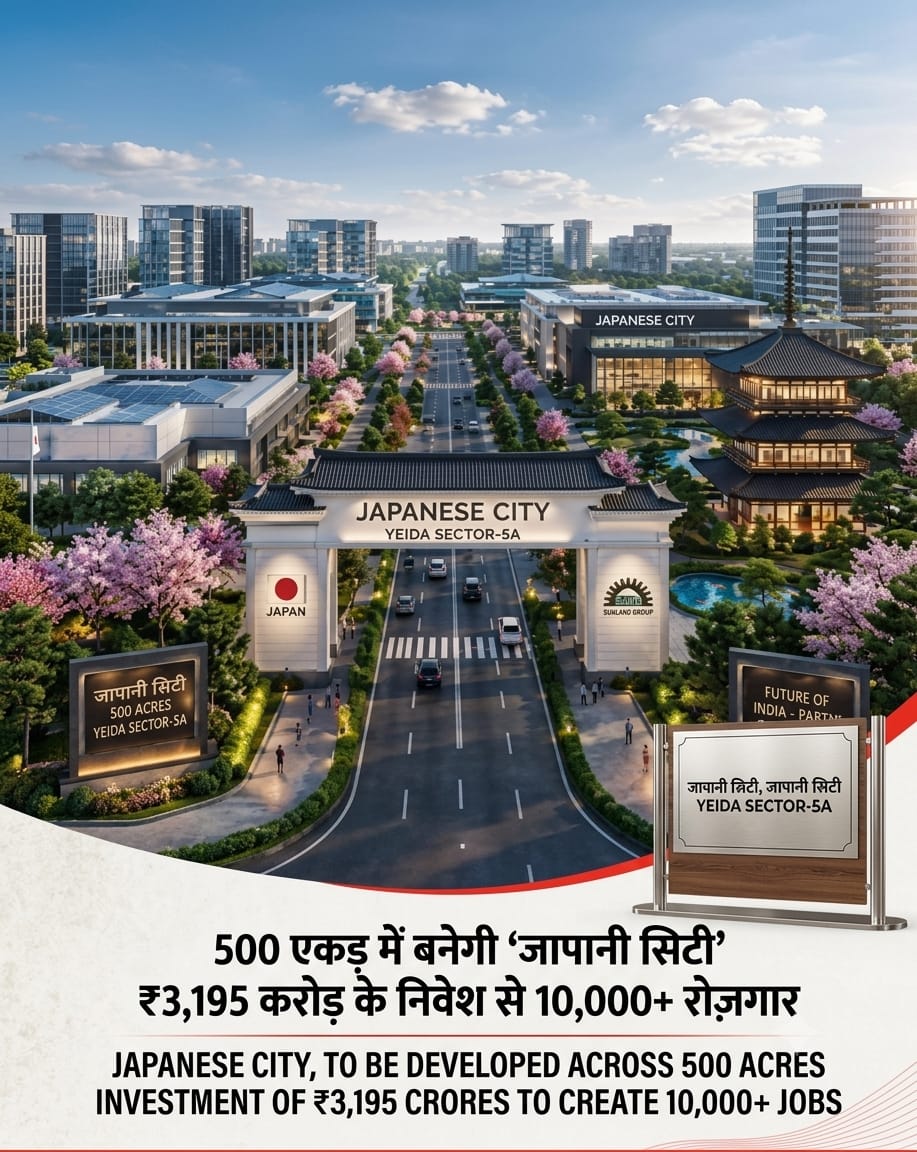 500-Acre Japan City Planned in Uttar Pradesh: Know What It Means for Japanese Companies